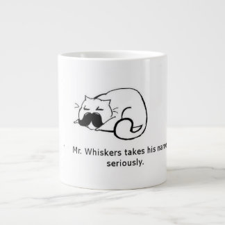 Herr Whiskers Jumbo-Tasse