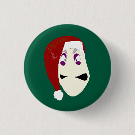 Herr Williams Bah Humbug Weihnachten Button