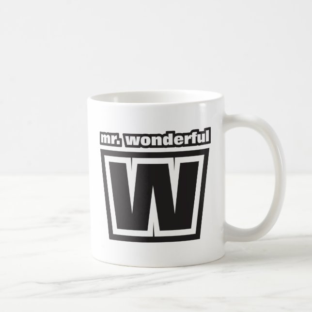 Herr Wunderbar Kaffeetasse (Rechts)