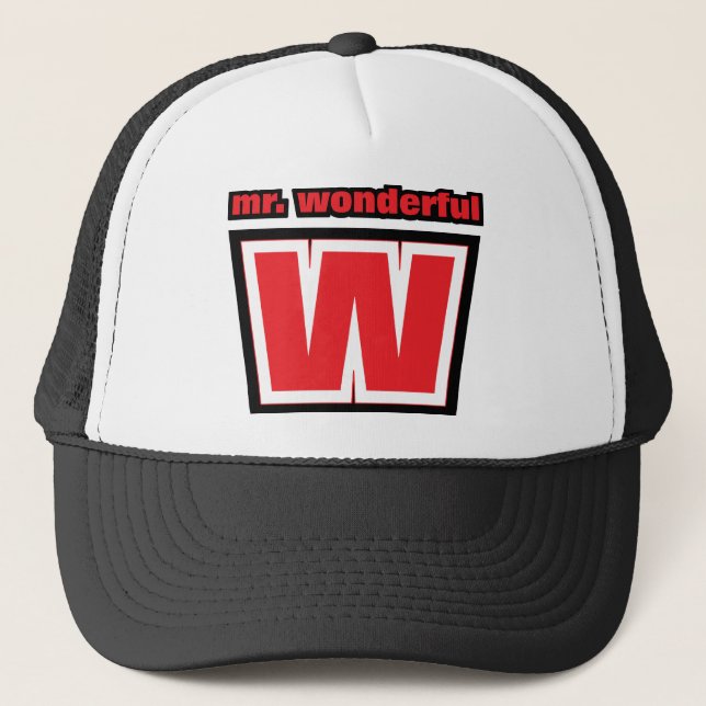 Herr Wunderbar Truckerkappe (Vorderseite)