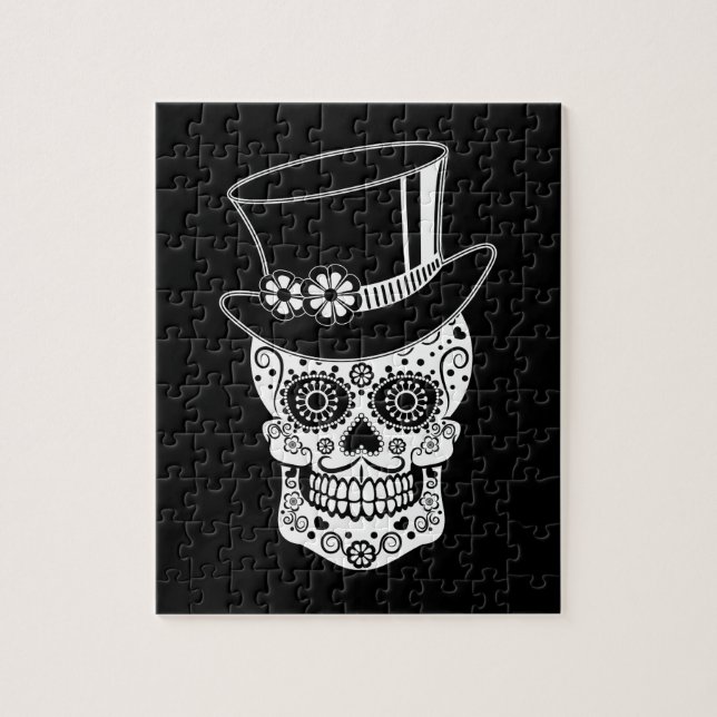 Herr-Zucker Skull-01 Puzzle (Vertikal)