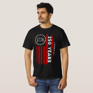 Herren 250. Jubiläum Amerika T-Shirt