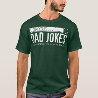 Herren 2-seitige Dad-Jokes (Liste auf der Rückseit T-Shirt