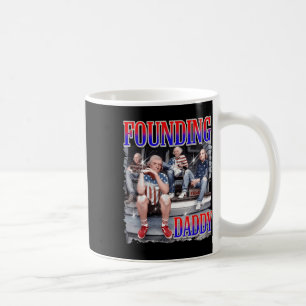 Herren 4. Juli-Shirt Gründungsvater Daddy George W Kaffeetasse