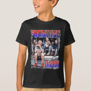 Herren 4. Juli-Shirt Gründungsvater Daddy George W T-Shirt