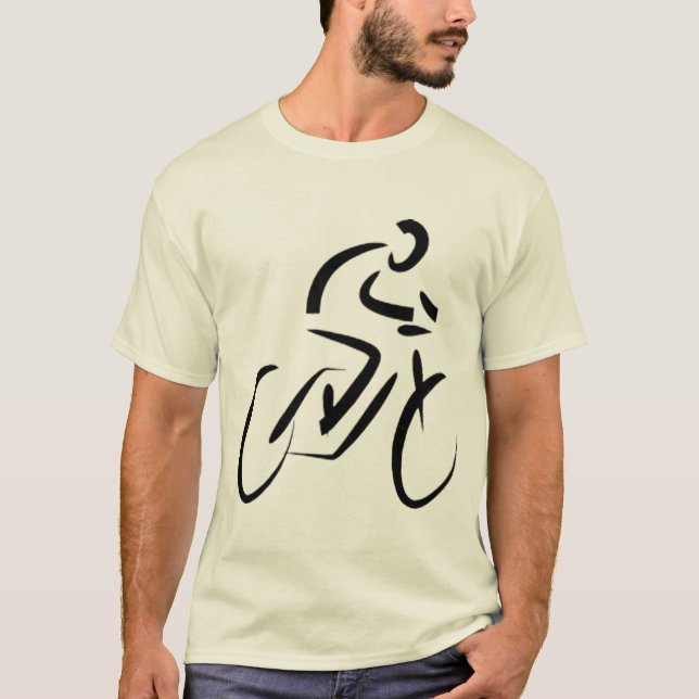 Herren Abstract Doodle Herz T-Shirt (Vorderseite)