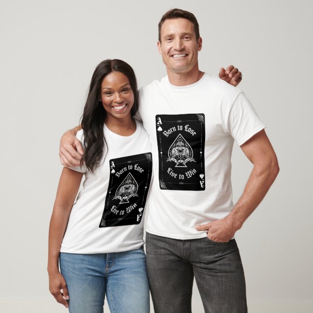 Herren Ace of Spades Shirt (Unisex)