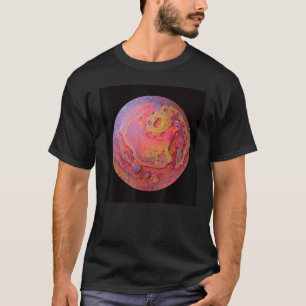 Herren Acrylfarbe Farbverlauf Acryl Farben T-Shirt