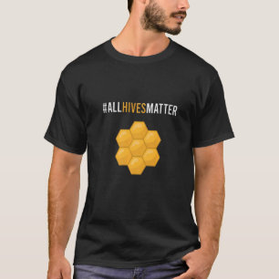 Herren #allhivesmatter Imker Bienenstöcke Honigbie T-Shirt
