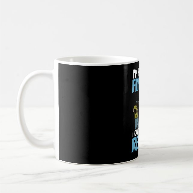 Herren Bachforelle Fischen Angler Rolle Fliege Kaffeetasse (Links)