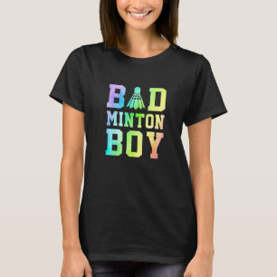 Herren Badminton Jungen Grafik Federball Badminton T-Shirt