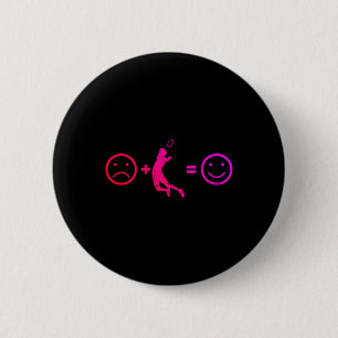 Herren Badminton Shuttlecock Badminton Spieler Button