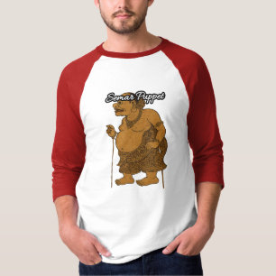 Herren Basic 3/4-Ärmel Raglan T-Shirt