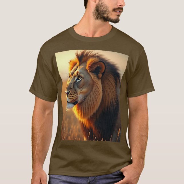 Herren Basic Dunkel T-Shirt (Vorderseite)