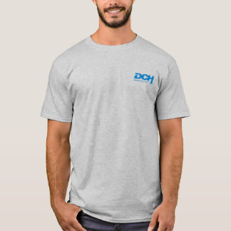 Herren - Basic Gray - DCH Blue Logo T-Shirt