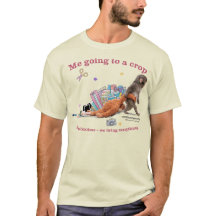 Herren Basic Punch-Affen-Shirt