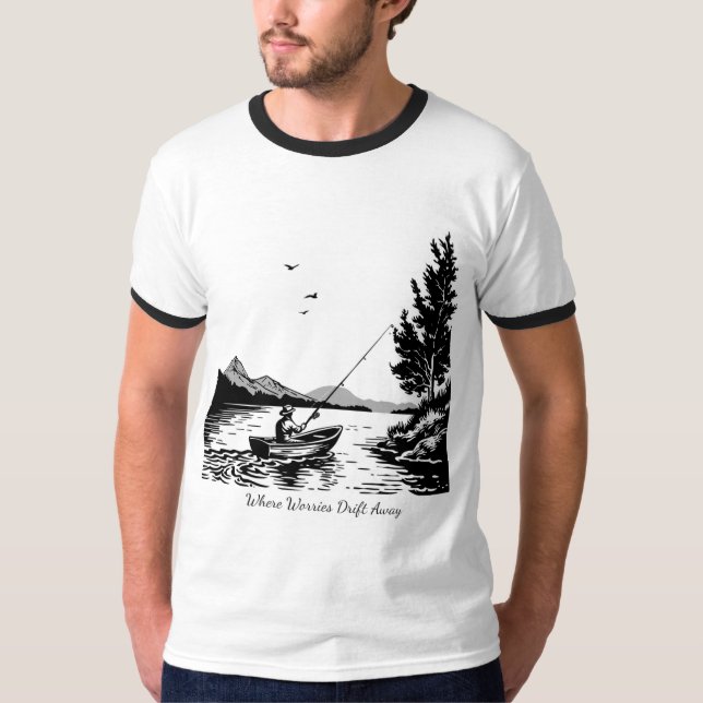 Herren Basic Ringel T-Shirt  (Vorderseite)