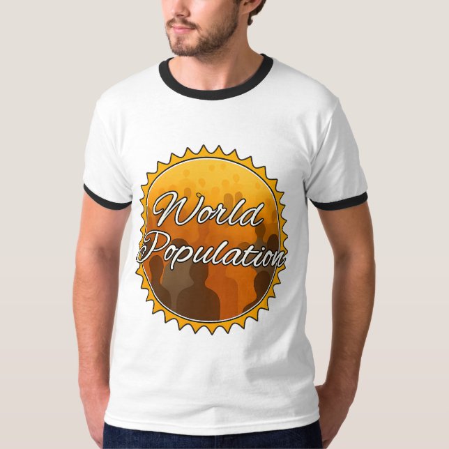 Herren Basic Ringel T-Shirt  (Vorderseite)