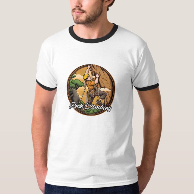 Herren Basic Ringel T-Shirt  (Vorderseite)