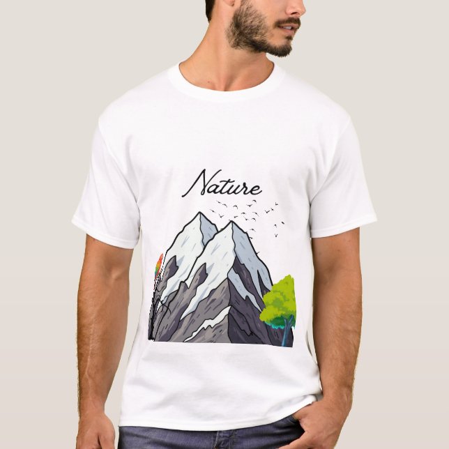 Herren Basic T-Shirt (Vorderseite)