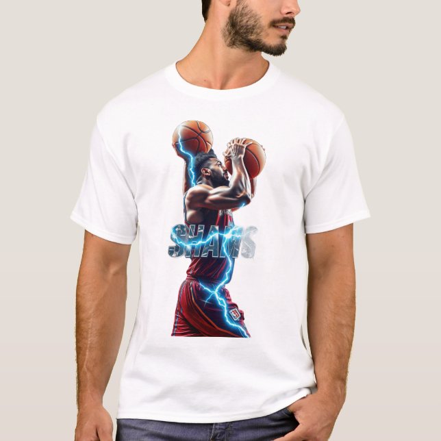 Herren Basic T-Shirt BASKETBALL (Vorderseite)