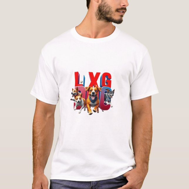 Herren Basic T-Shirt DOG (Vorderseite)