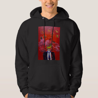Herren Basic T-Shirt Hoodie