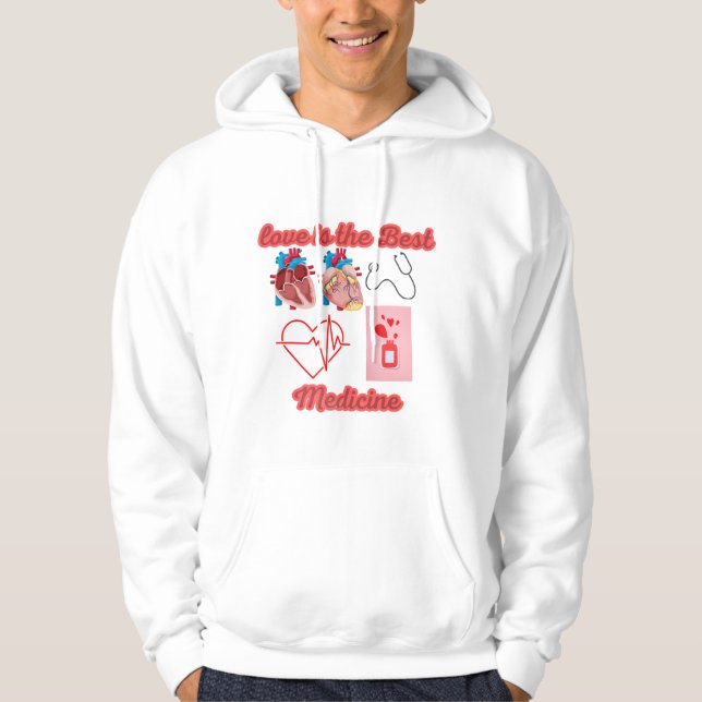 Herren Basic T-Shirt Hoodie (Vorderseite)