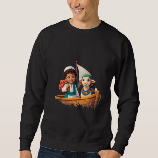 Herren Basic T-Shirt Sweatshirt