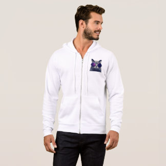 Herren Bella+Canvas Voll-Reißverschluss Kapuzenpul Hoodie