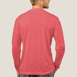 Herren Bella + Leinwand Langschläfer Premium Komfo Tri-Blend Shirt