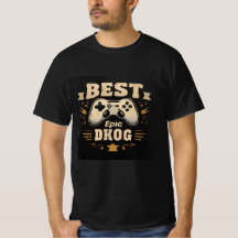 Herren „Best Epic DAD“ Gamer Geburtstags T-Shirt