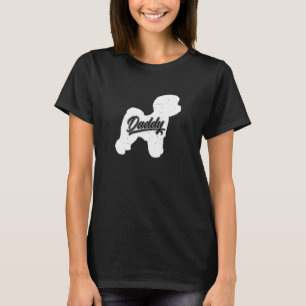 Herren Bichon Frise Papa-Hund-Besitzer Papa Väter  T-Shirt
