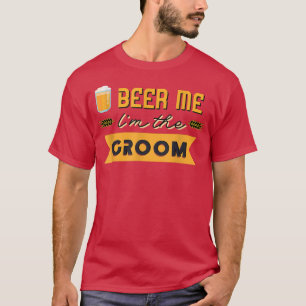 Herren Bier für mich, ich bin der Bräutigam, lusti T-Shirt