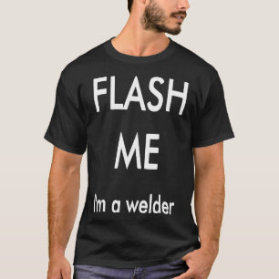 Herren Blitze Mich Ich Bin Ein Schweißer-Shirt Lus T-Shirt
