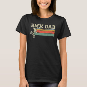 Herren Bmx Dad Vintage Style Bmx Fahrrad Fahrer Ra T-Shirt