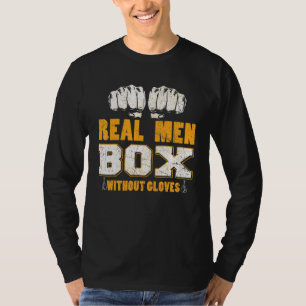 Herren Box ohne Gloves Bareknuckle Boxing T-Shirt