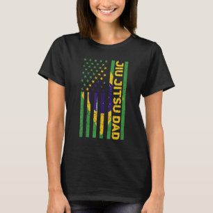 Herren Brasilianisches Jiu Jitsu Dad Amerikanische T-Shirt