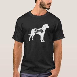 Herren Bullmastiff Daddy Hund Besitzer Papa Väter T-Shirt