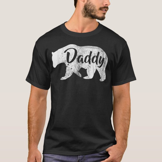 Herren Daddy Bear Awesome T-Shirt (Vorderseite)