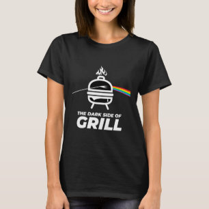 Herren Damen Kinder Die dunkle Seite des Grill Bbq T-Shirt