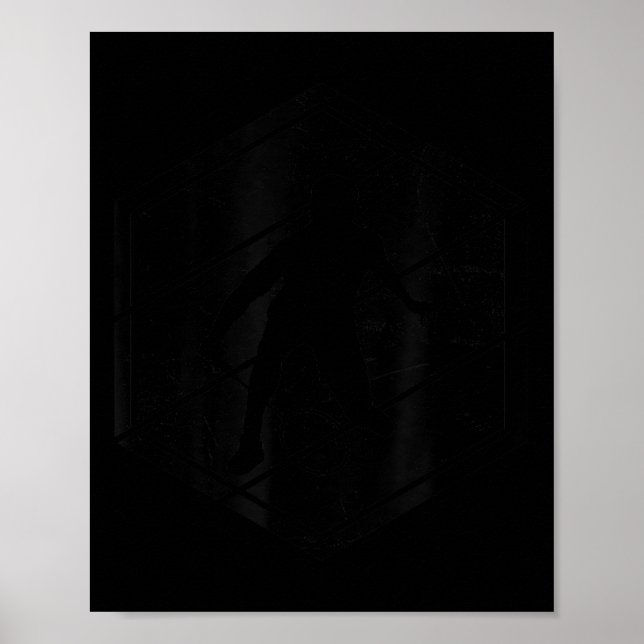 Herren Damen Squash Badminton Spieler Shuttlecock  Poster (Vorne)