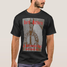Herren "Dark Matters" schwarzes T-Shirt