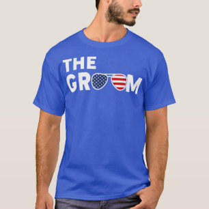 Herren Der Bräutigam Hochzeit Lustig Junggesellena T-Shirt
