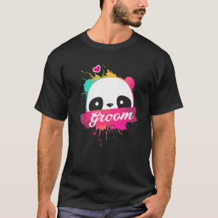 Herren Der Bräutigam Männer Junggeselle Junggesell T-Shirt