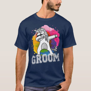 Herren DER BRÄUTIGAM - Männer Junggesellen Abschie T-Shirt