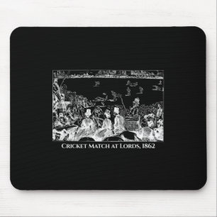 Herren des Cricket (Vintage 1862) Mousepad