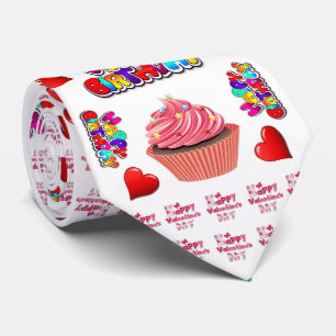 Herren Designer Krawatten Frohen Valentinstag Gebu