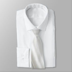 Herren Designer Krawatten Satin Silber
