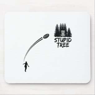 Herren Disc Golf Shirt Lustiges Frisbee Dad Jungen Mousepad